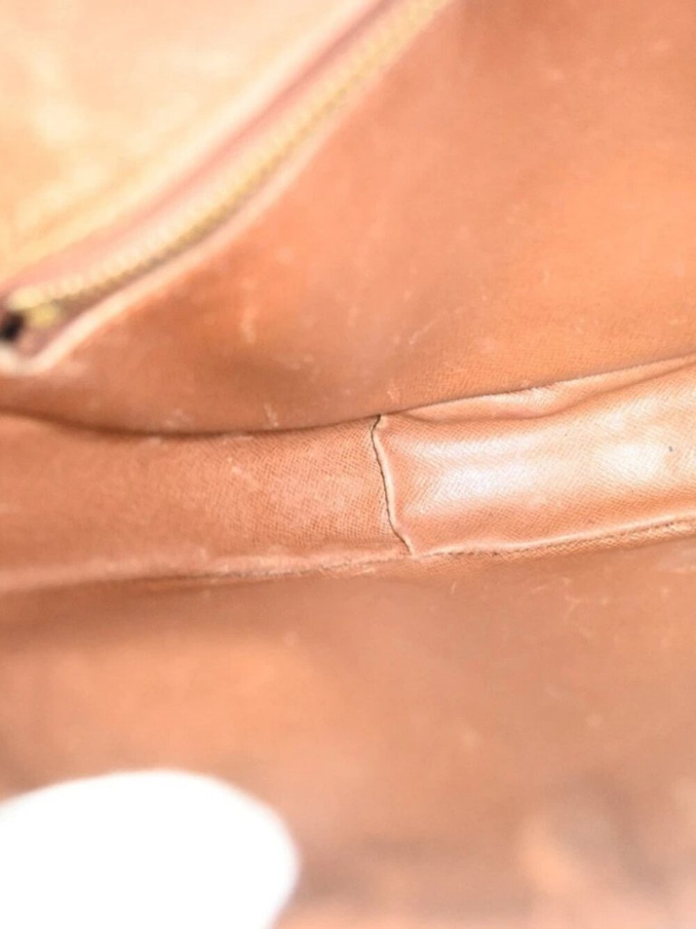 LOUIS VUITTONI Chantilly MM Shoulder Bag Monogram Leather Brown M51233 38YH987 - Picture 12 of 14